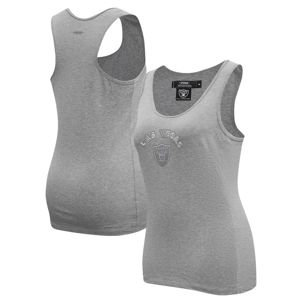 NFL Las Vegas Raiders Pro Standard Women's Triple Tonal Racerback Tank Top