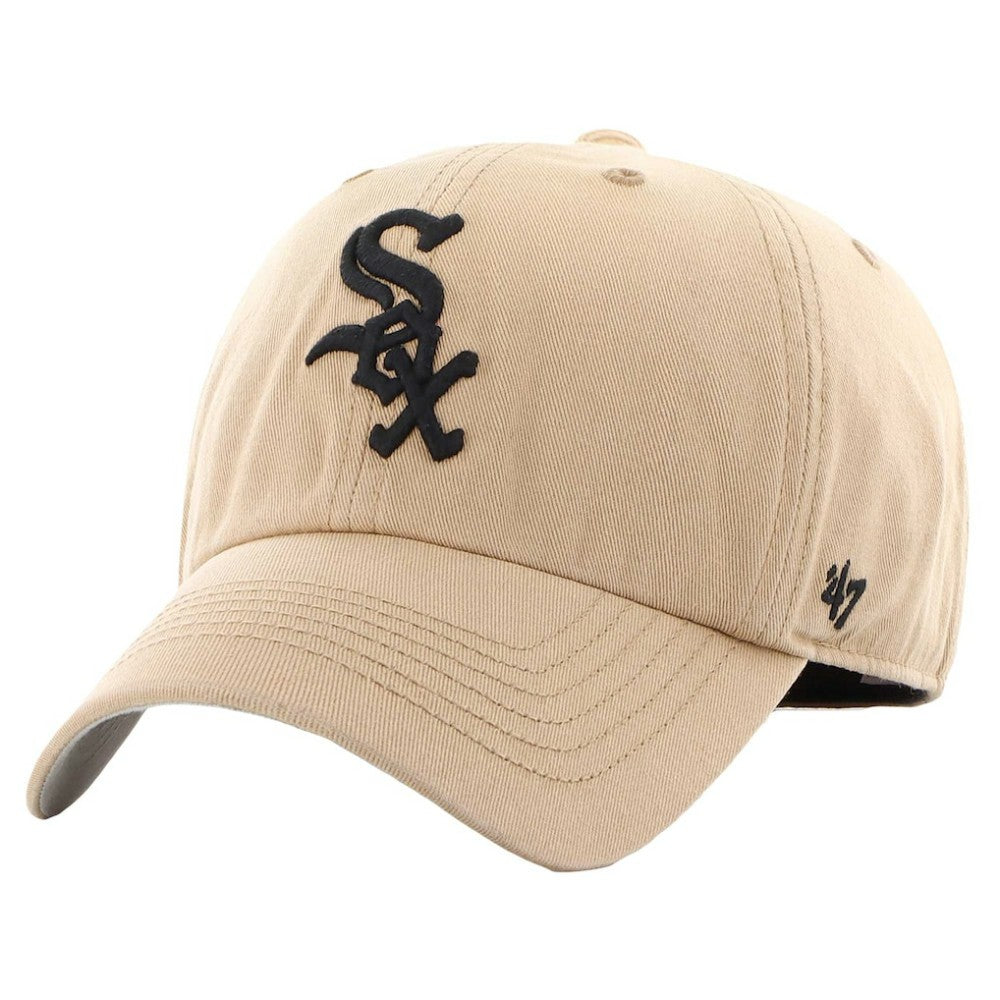 Chicago White Sox Dusted Franchise Fitted Hat - Khaki | 47 brand