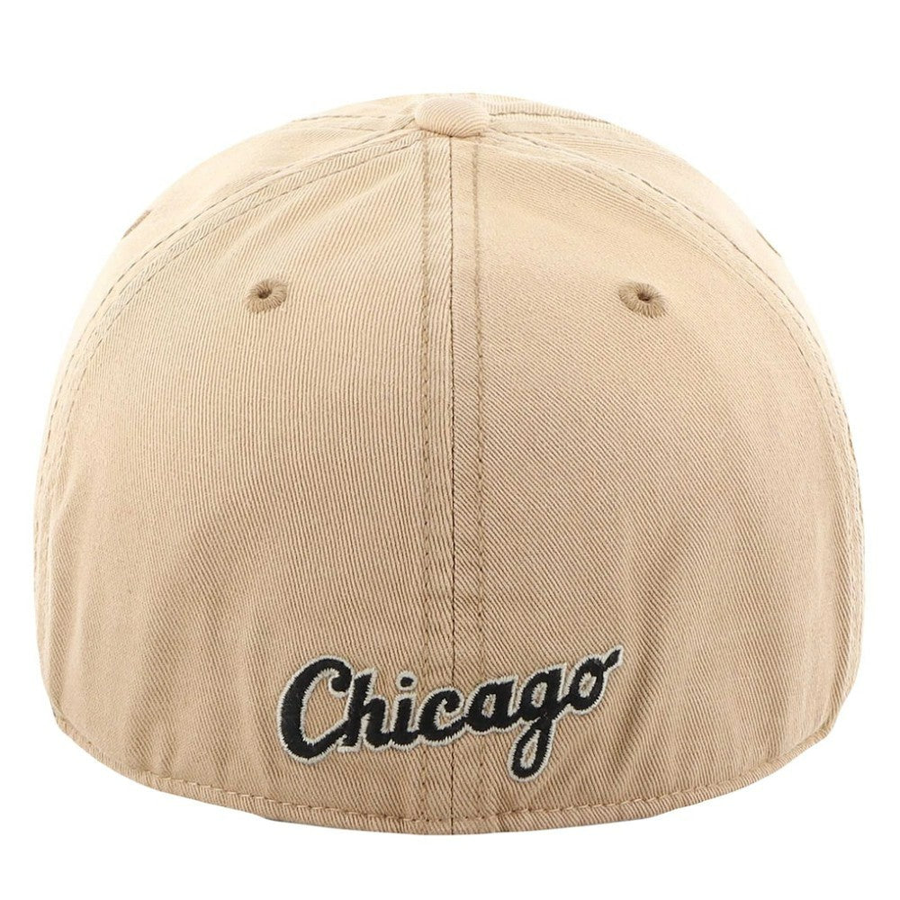 Chicago White Sox Dusted Franchise Fitted Hat - Khaki | 47 brand