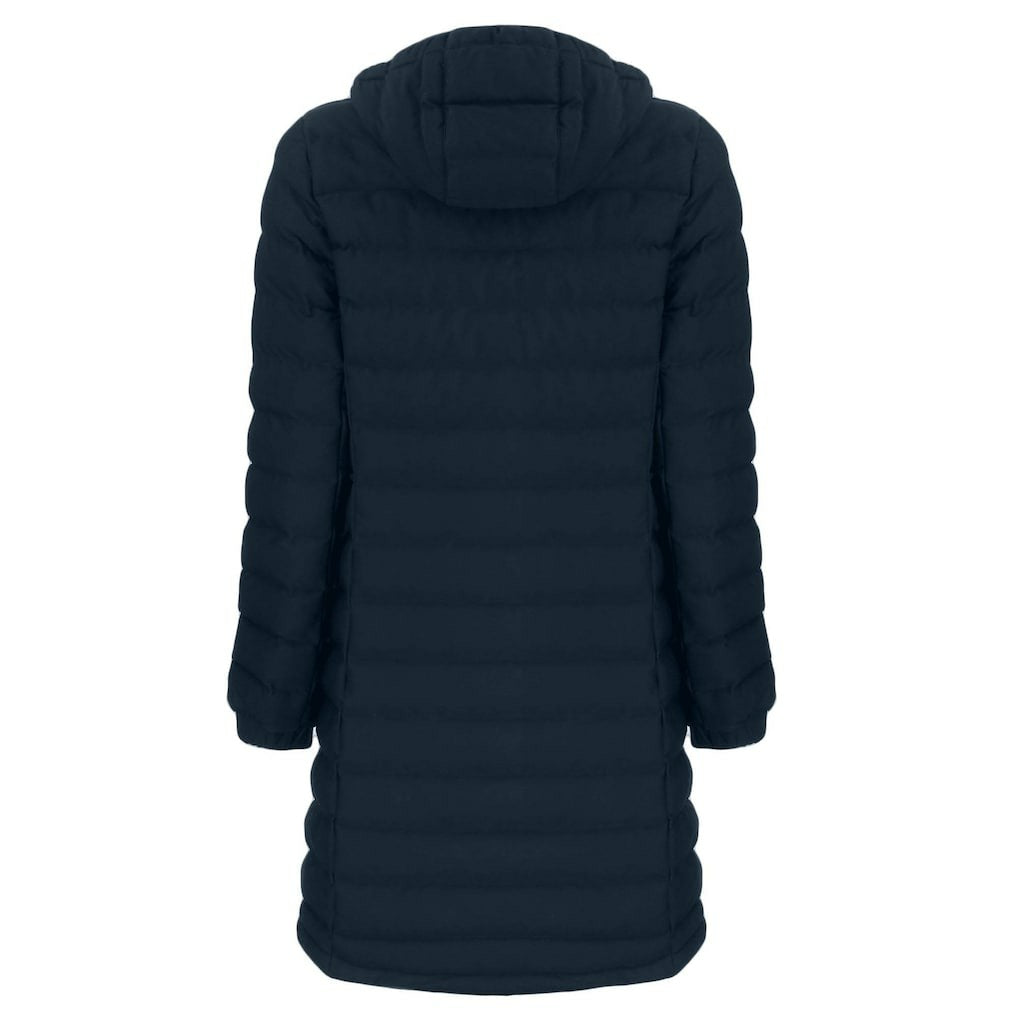 NFL New England Patriots Cutter & Buck Women's Mission Ridge Repreve Eco Insulated Long Full-Zip Puffer Jacket