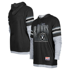 NFL Las Vegas Raiders Twofer Long Sleeve Hooded T-Shirt