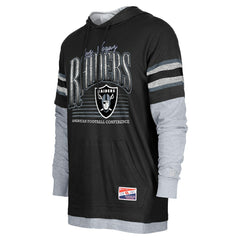 NFL Las Vegas Raiders Twofer Long Sleeve Hooded T-Shirt