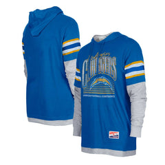 NFL Los Angeles Chargers Twofer Long Sleeve Hooded T-Shirt
