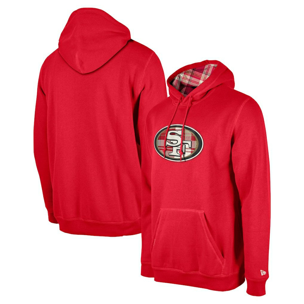 NFL San Francisco 49ers 3rd Down Plaid Pullover Hoodie