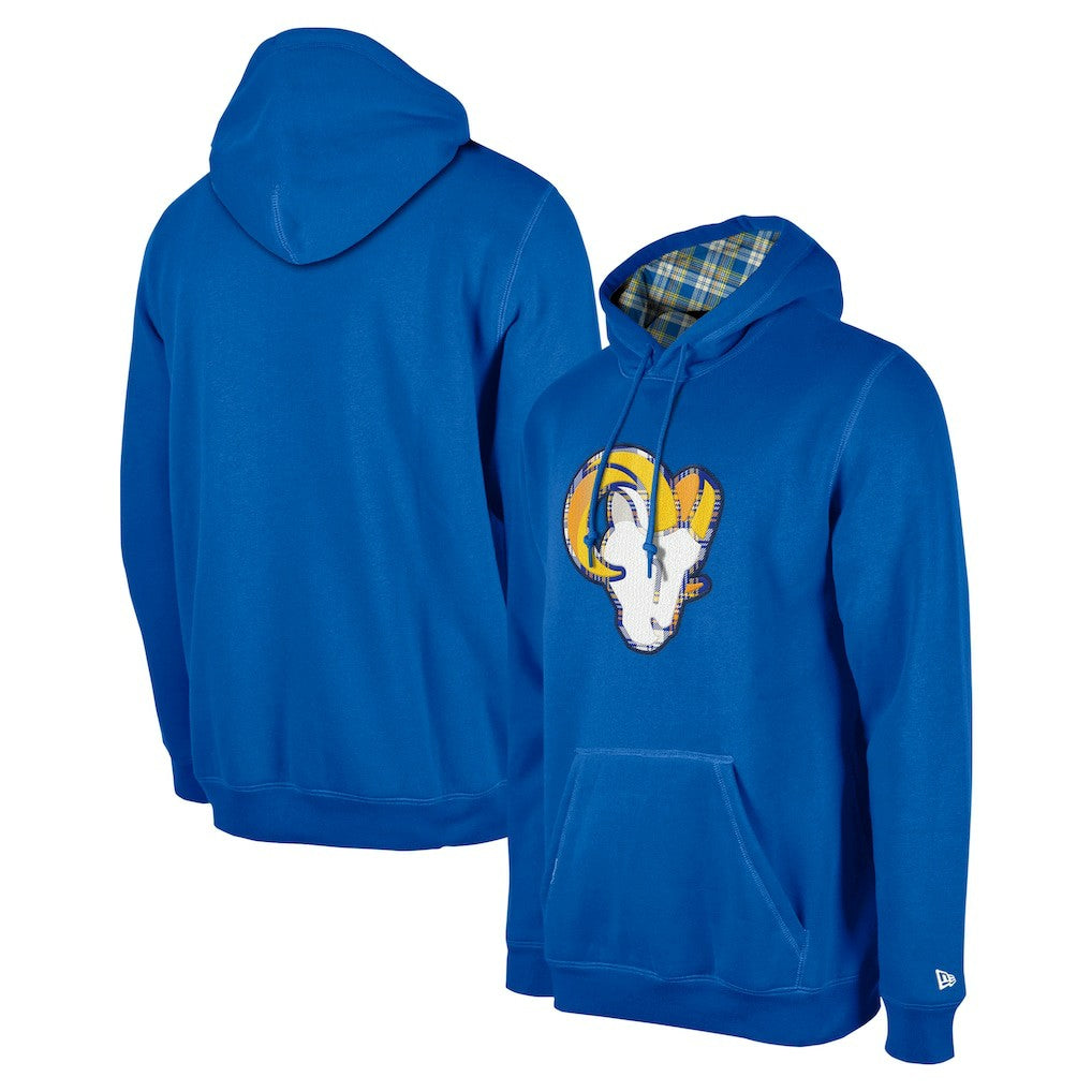 NFL Los Angeles Rams 3rd Down Plaid Pullover Hoodie
