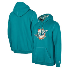 NFL Miami Dolphins 3rd Down Plaid Pullover Hoodie