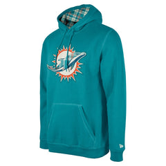 NFL Miami Dolphins 3rd Down Plaid Pullover Hoodie