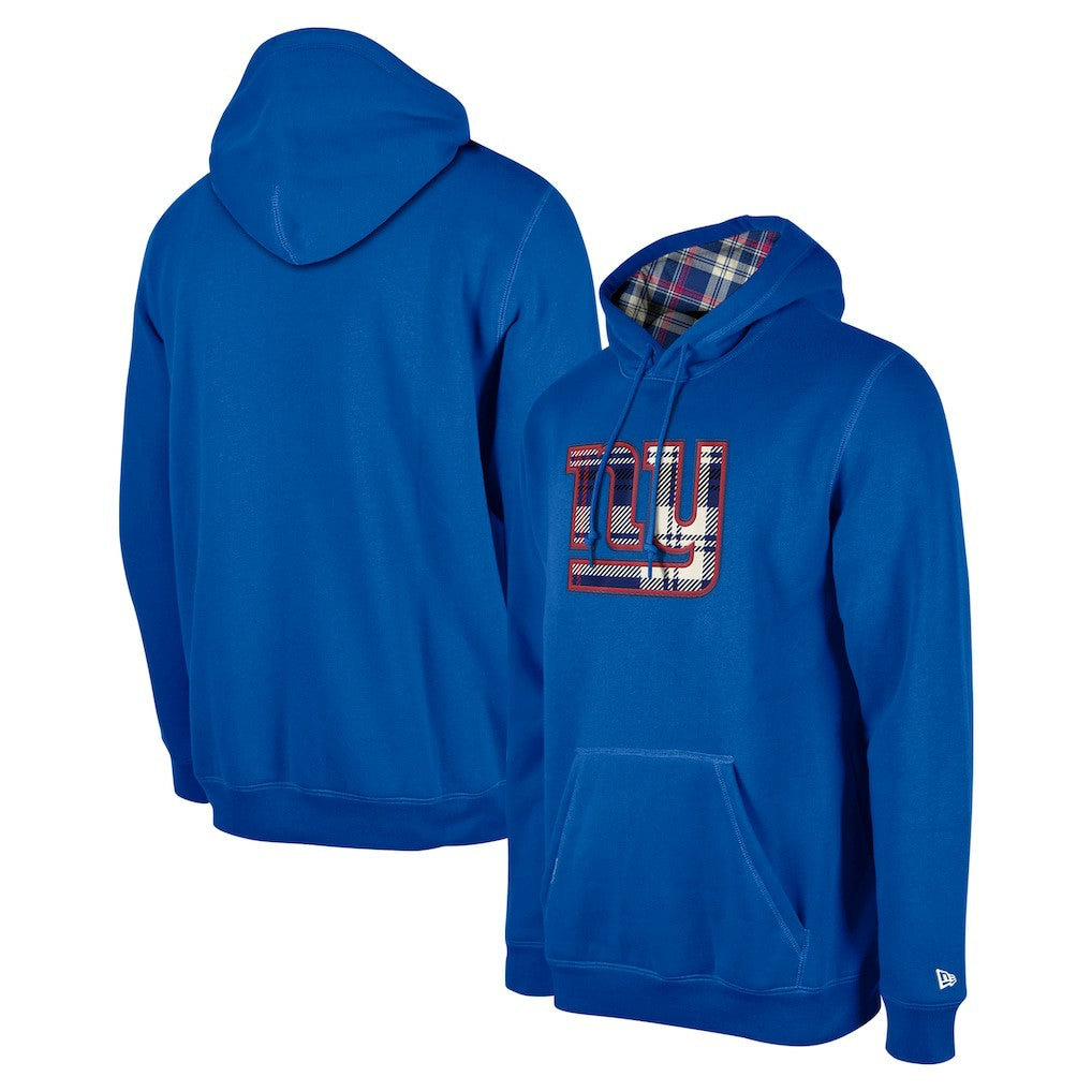 NFL New York Giants 3rd Down Plaid Pullover Hoodie