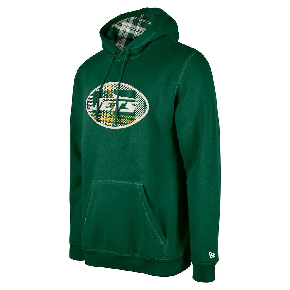 NFL New York Jets 3rd Down Plaid Pullover Hoodie