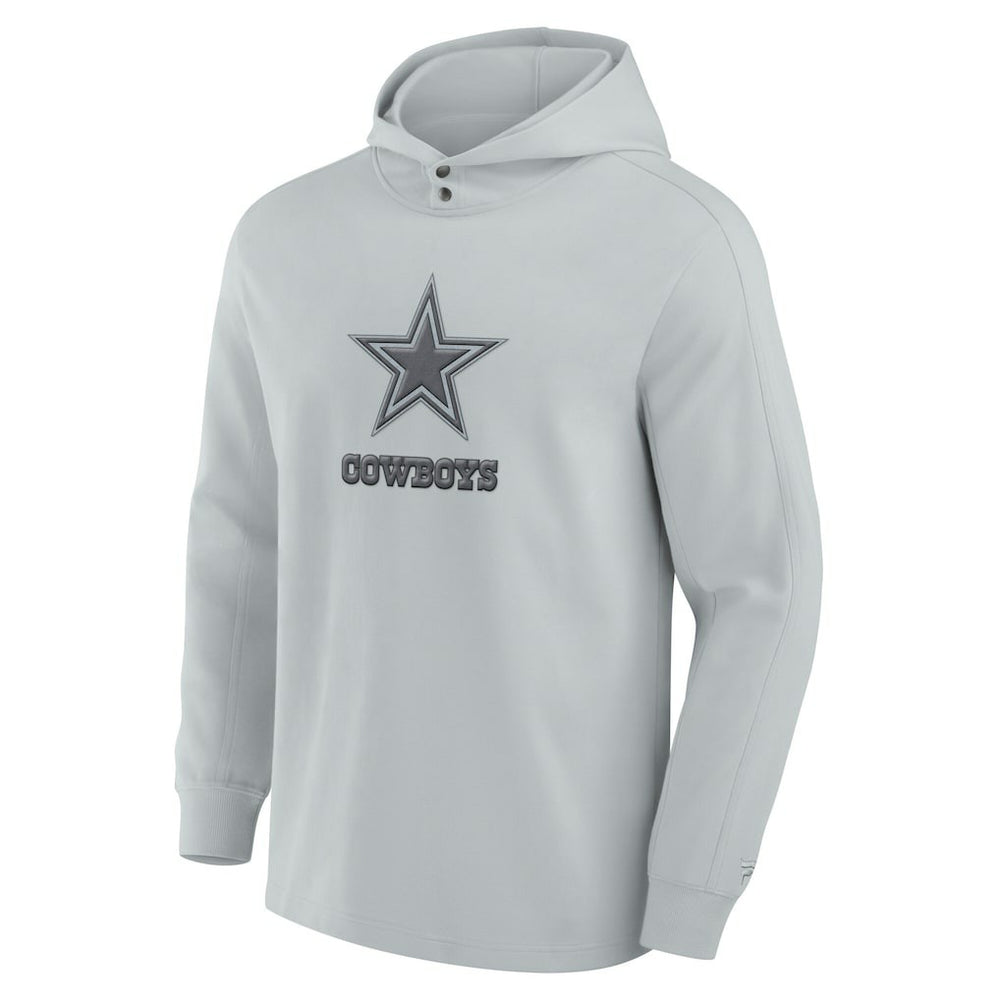NFL Dallas Cowboys Elements Blaze Tri-Blend Long Sleeve Hoodie T-Shirt