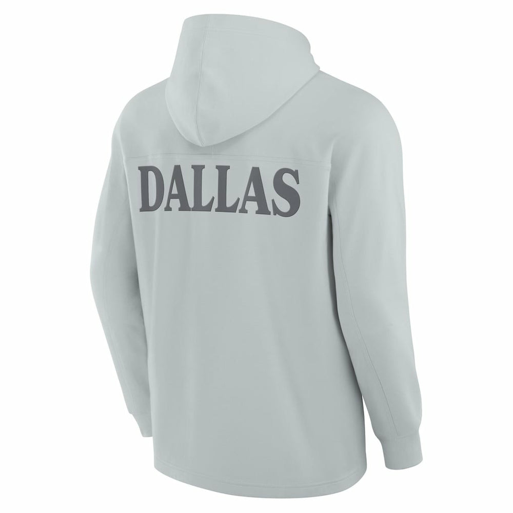 NFL Dallas Cowboys Elements Blaze Tri-Blend Long Sleeve Hoodie T-Shirt
