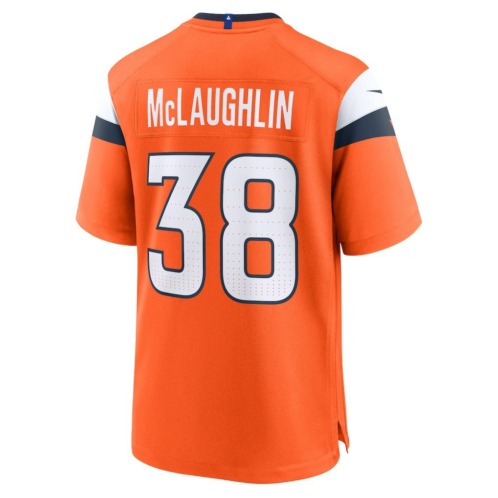NFL Denver Broncos Jaleel McLaughlin  Team Game Jersey