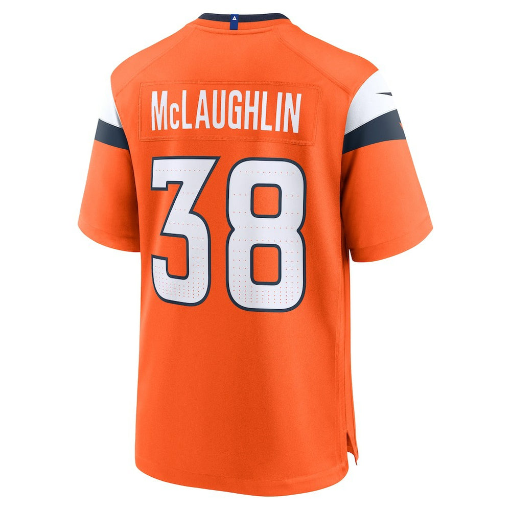 NFL Denver Broncos Jaleel McLaughlin  Team Game Jersey