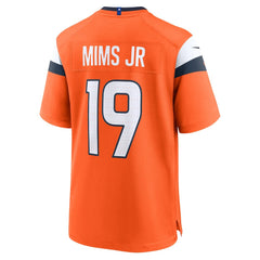 NFL Denver Broncos Marvin Mims Jr  Team Game Jersey