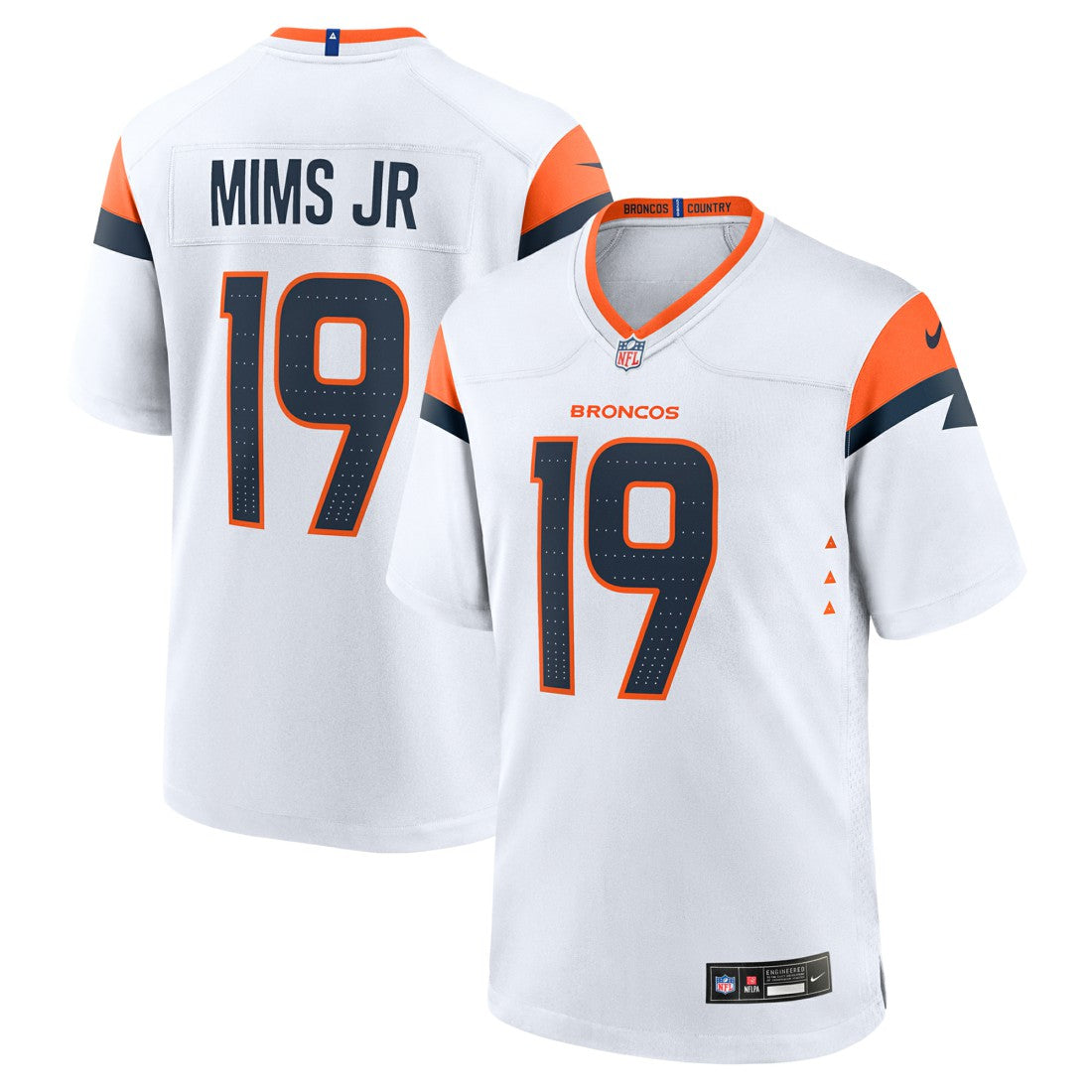 NFL Denver Broncos Marvin Mims Jr  Game Jersey