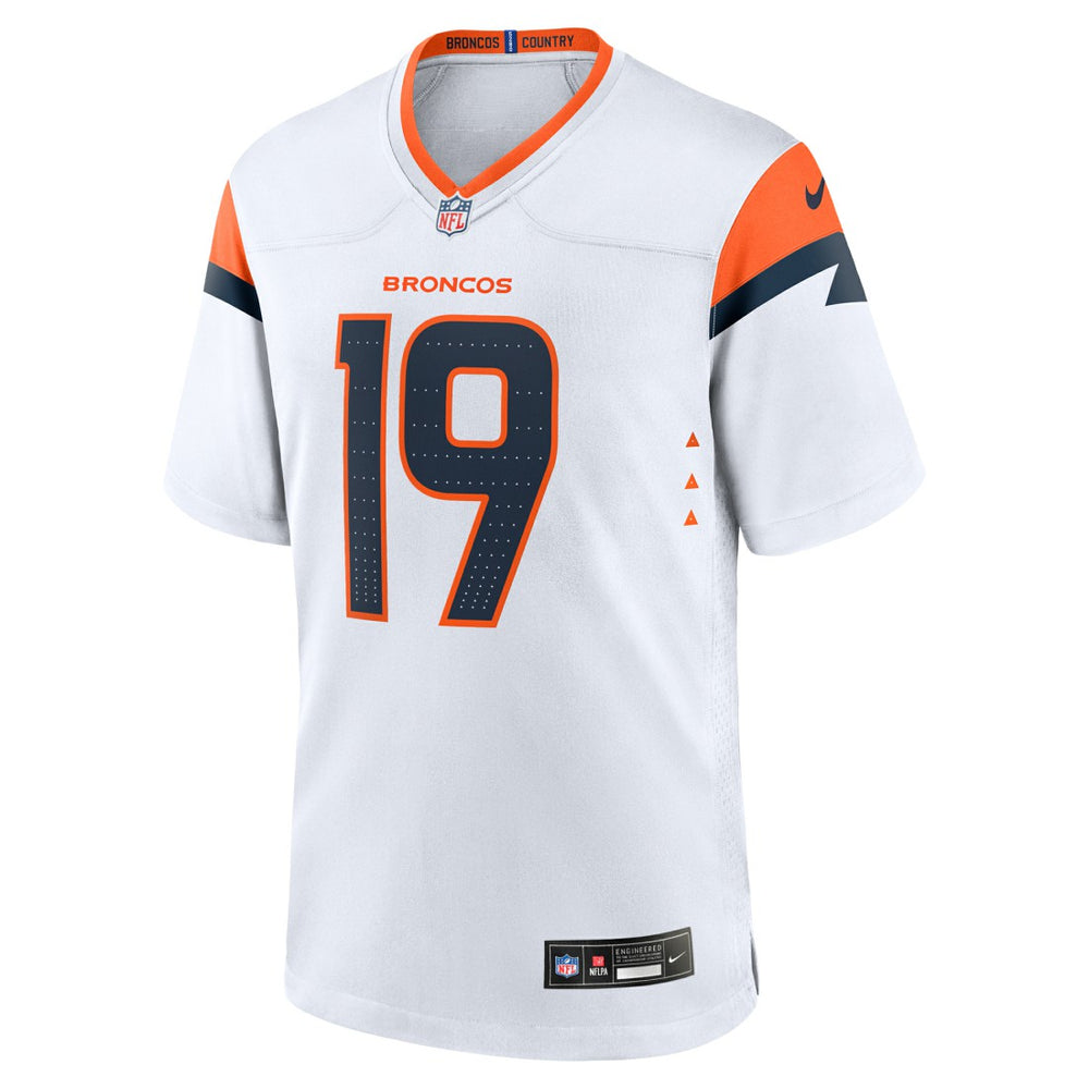NFL Denver Broncos Marvin Mims Jr  Game Jersey