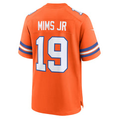 NFL Denver Broncos Marvin Mims Jr  Mile High Collection 1977 Throwback Player Game Jersey