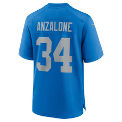 NFL Detroit Lions Alex Anzalone  Alternate Game Jersey