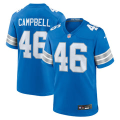 NFL Detroit Lions Jack Campbell  Game Jersey