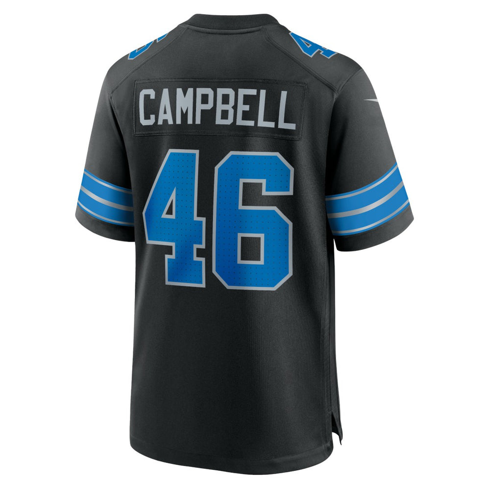 NFL Detroit Lions Jack Campbell  2nd Alternate Game Jersey
