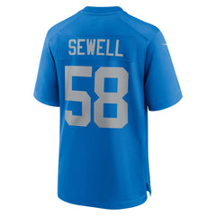 NFL Detroit Lions Penei Sewell  Alternate Game Jersey