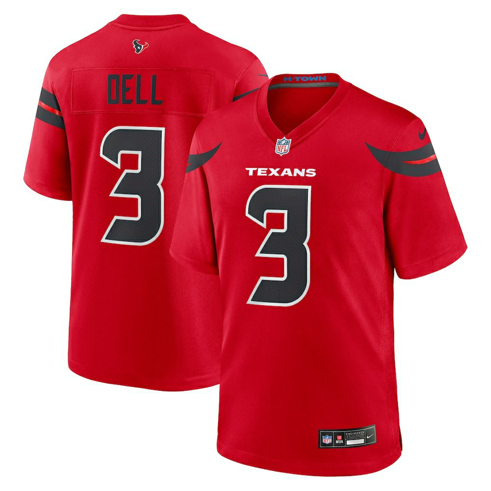 NFL Houston Texans Tank Dell  Alternate Game Jersey
