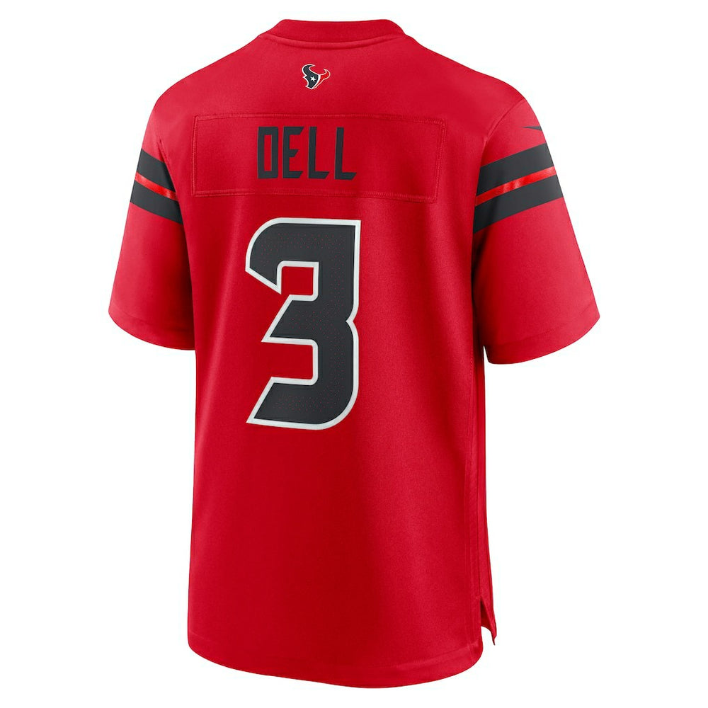 NFL Houston Texans Tank Dell  Alternate Game Jersey
