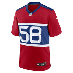 NFL New York Giants Bobby Okereke  Alternate Player Game Jersey