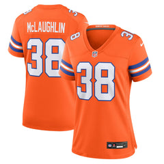 NFL Denver Broncos Jaleel McLaughlin  Women's Mile High Collection 1977 Throwback Player Game Jersey
