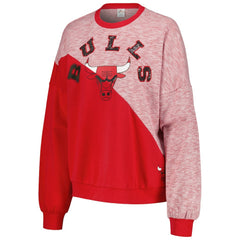 Chicago Bulls G-III 4Her by Carl Banks Women's Benches Split Pullover Sweatshirt sale - Red online