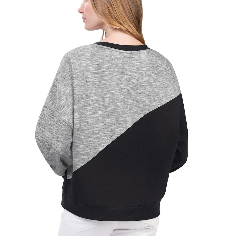 Brooklyn Nets G-III 4Her by Carl Banks Women's Benches Split Pullover Sweatshirt - Black online