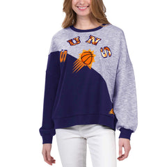 Phoenix Suns G-III 4Her by Carl Banks Women's Benches Split Pullover Sweatshirt - Purple outlet