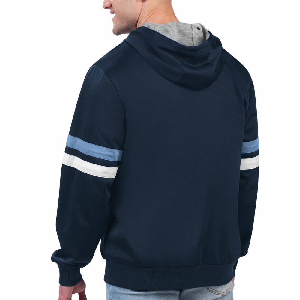 Memphis Grizzlies G-III Sports by Carl Banks Contender Full-Zip Hoodie Jacket - Navy shop