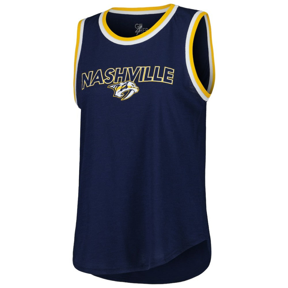 Nashville Predators G-III 4Her by Carl Banks Women's Strategy Tank Top
