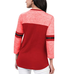 New Jersey Devils G-III 4Her by Carl Banks Women's Play The Game 3/4-Sleeve T-Shirt