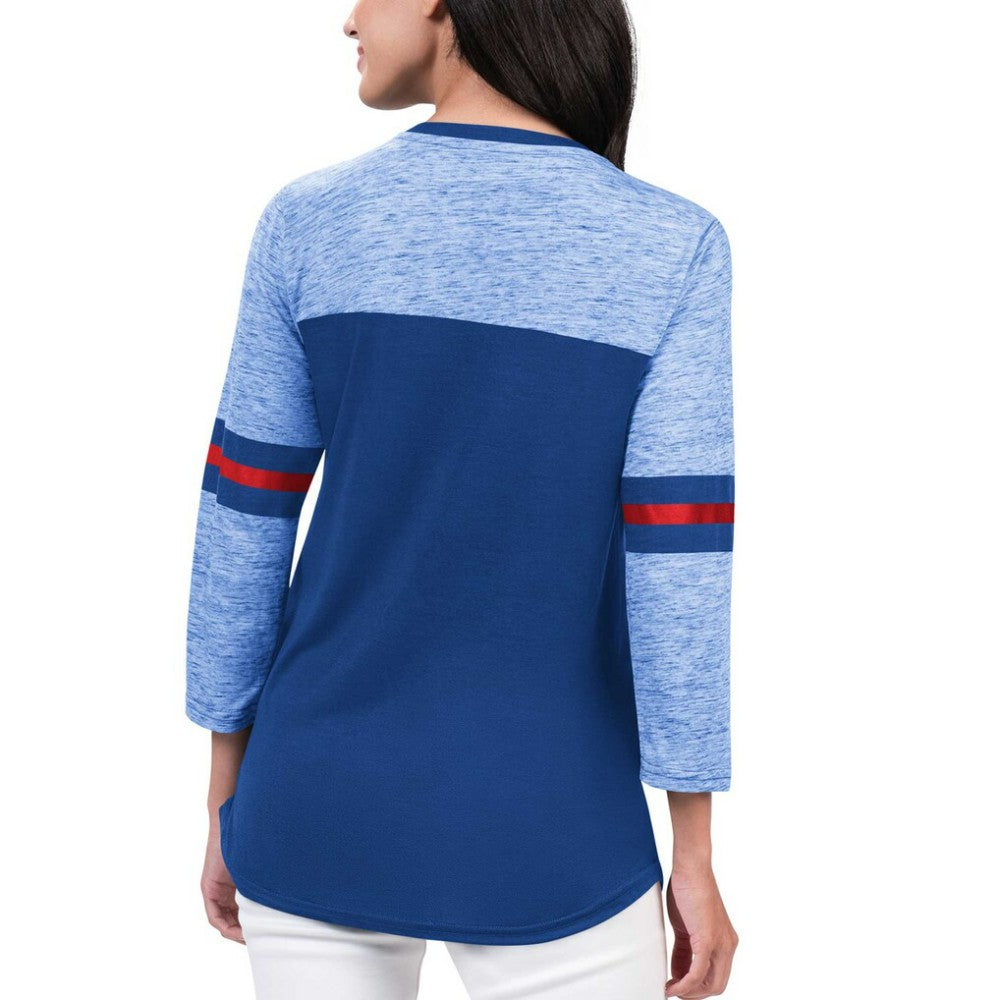 New York Rangers G-III 4Her by Carl Banks Women's Play The Game 3/4-Sleeve T-Shirt