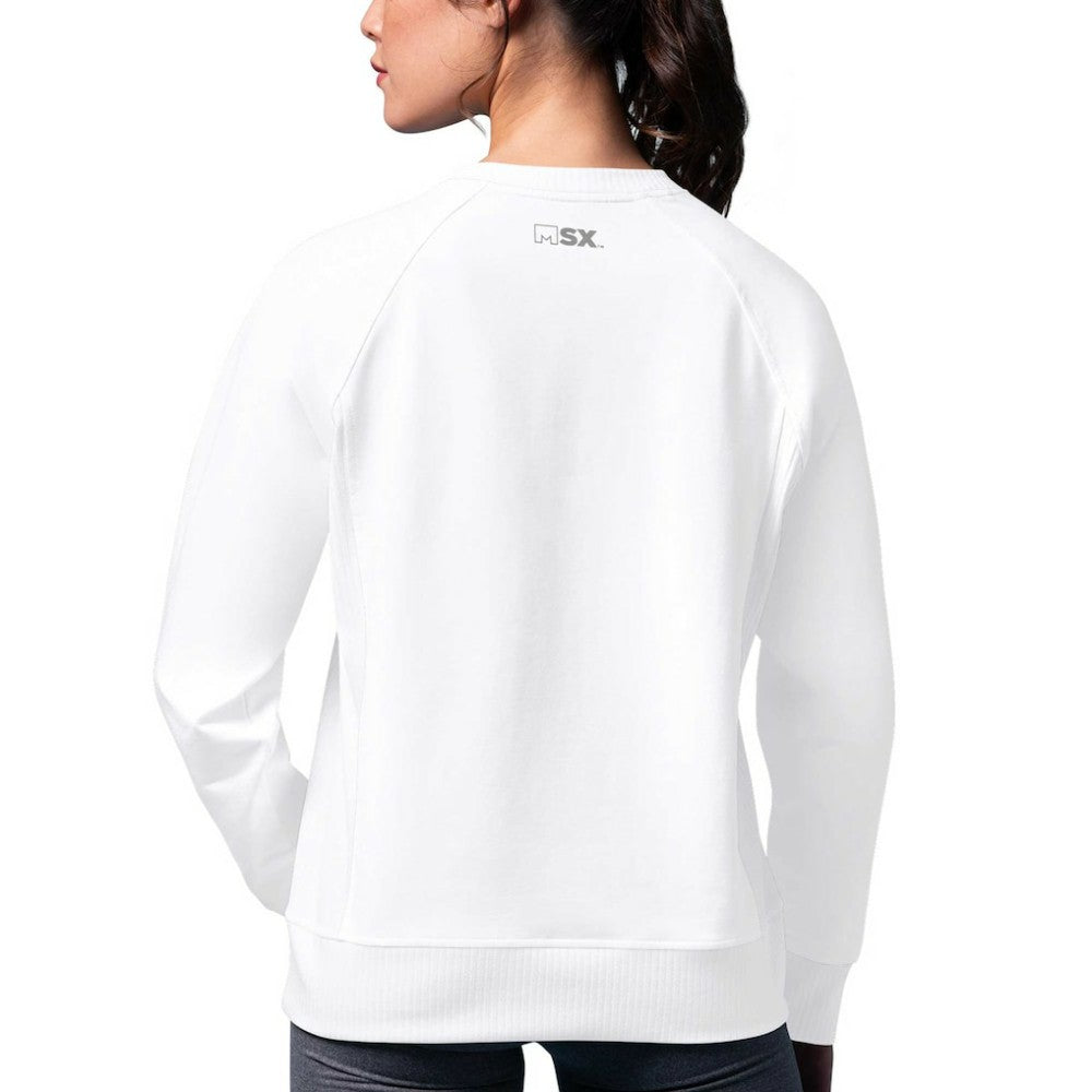 Washington Capitals MSX by Michael Strahan Women's Millie Raglan Pullover Sweatshirt