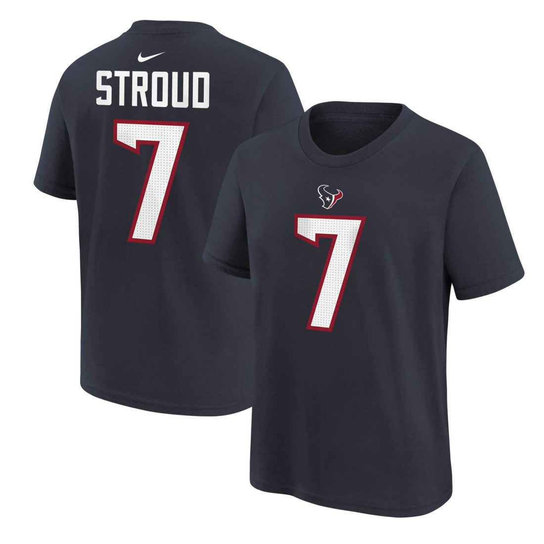 NFL Houston Texans C.J. Stroud  Preschool Player Name & Number T-Shirt