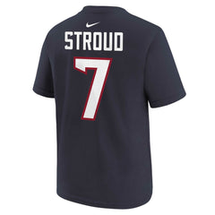 NFL Houston Texans C.J. Stroud  Preschool Player Name & Number T-Shirt