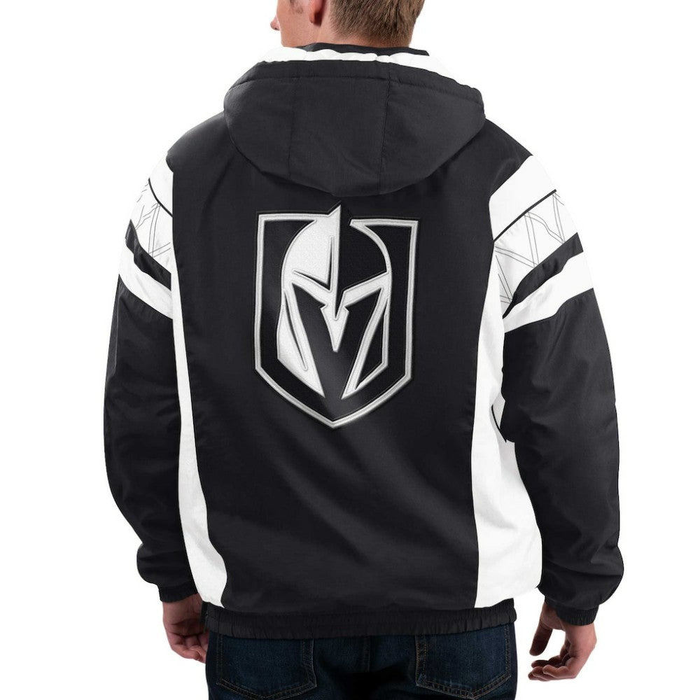 Vegas Golden Knights Starter Home Team Half-Zip Hoodie Jacket