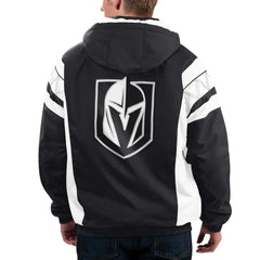 Vegas Golden Knights Starter Home Team Half-Zip Hoodie Jacket