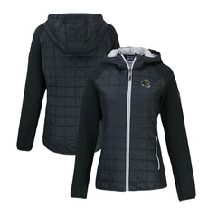 NFL Baltimore Ravens Cutter & Buck Women's Helmet Logo Rainier Primaloft Eco Full-Zip Hybrid Jacket
