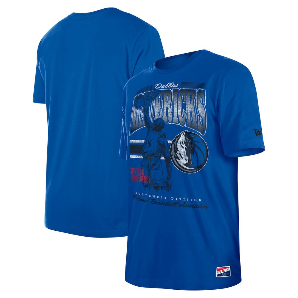 Dallas Mavericks Enzyme Wash Oversized T-Shirt sale - Blue | New Era online