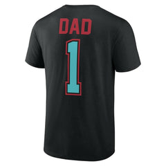 Arizona Diamondbacks Father's Day #1 Dad T-Shirt - Black
