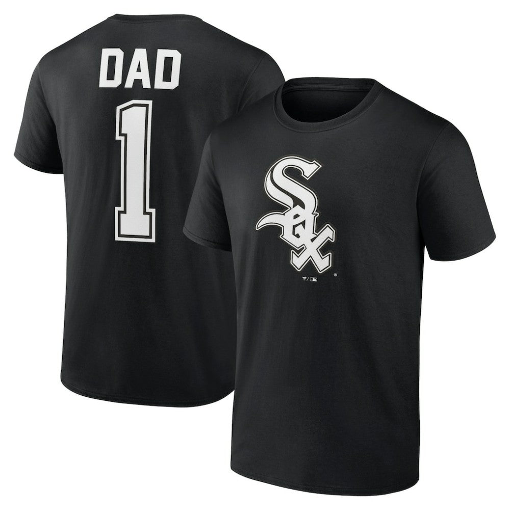 Chicago White Sox Father's Day #1 Dad T-Shirt - Black