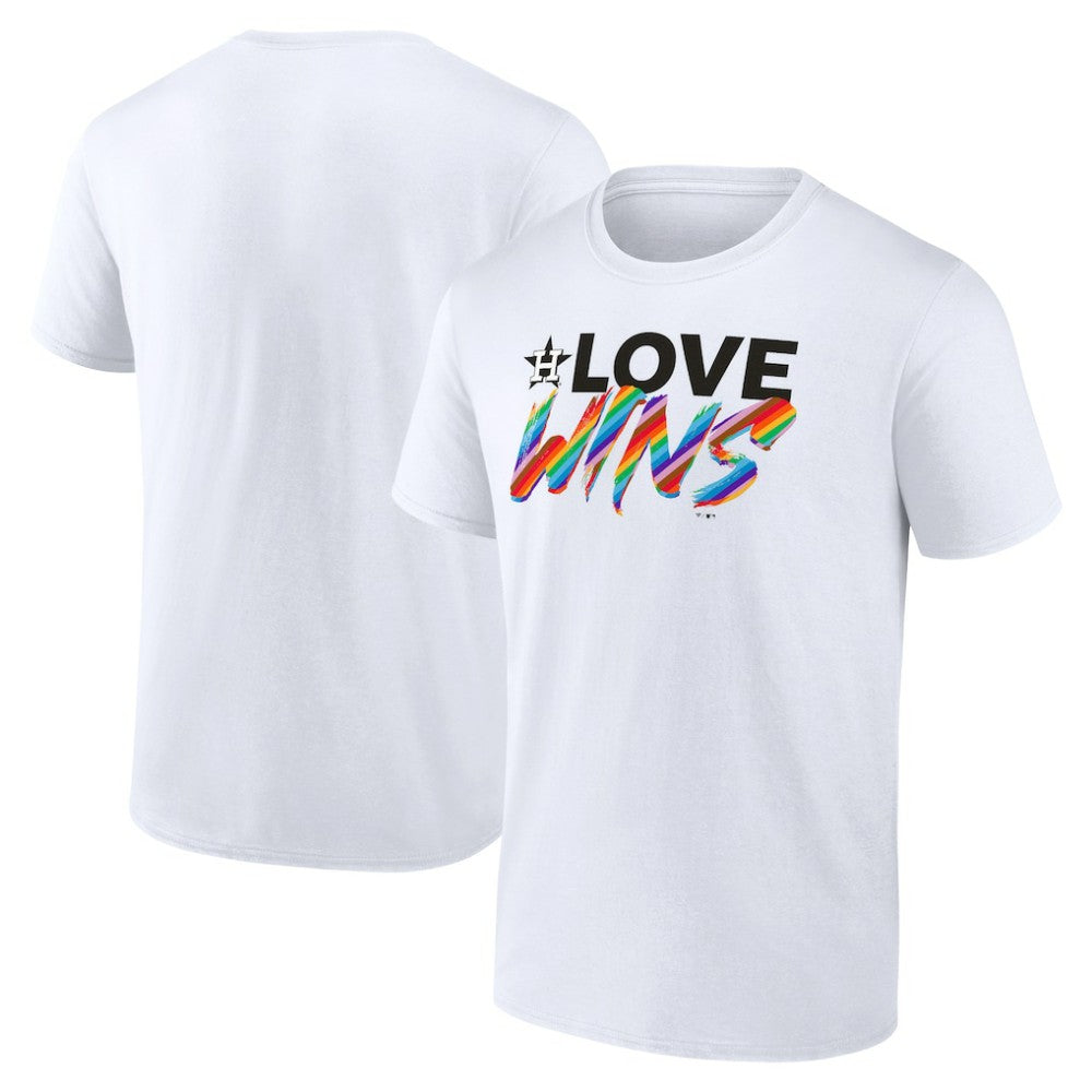 Houston Astros Love Wins T-Shirt - White