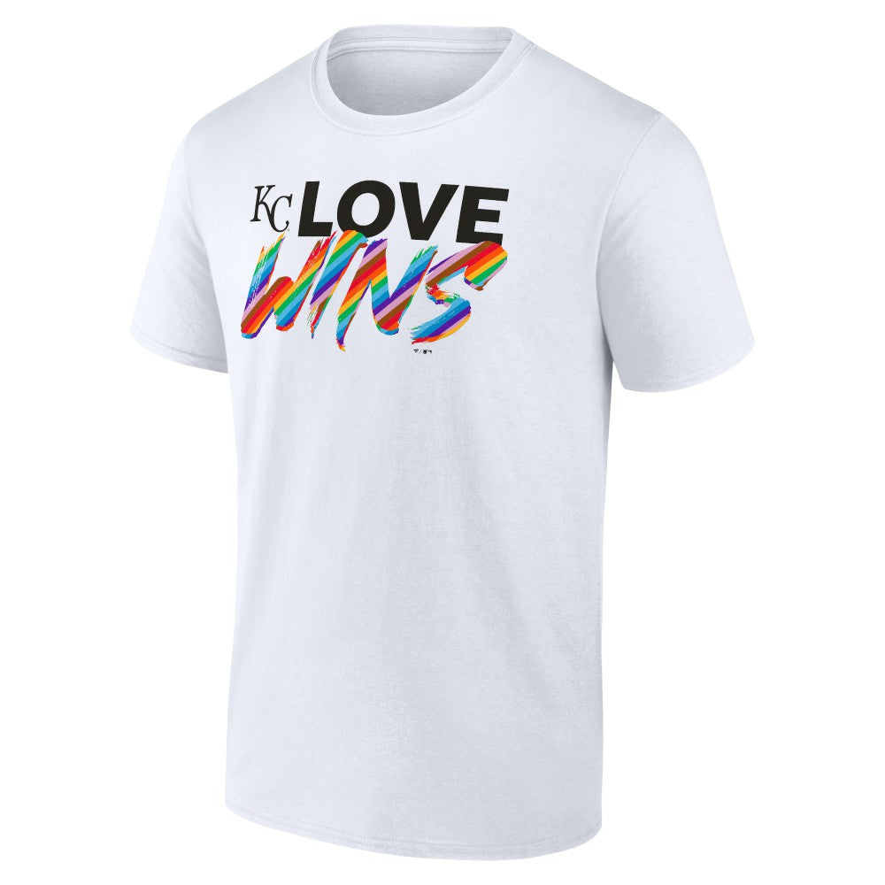 Kansas City Royals Love Wins T-Shirt - White