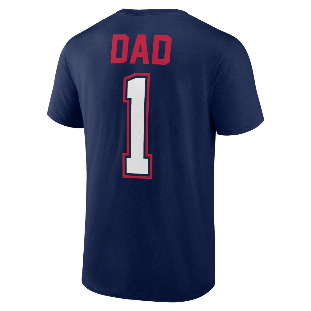 Minnesota Twins Father's Day #1 Dad T-Shirt - Navy