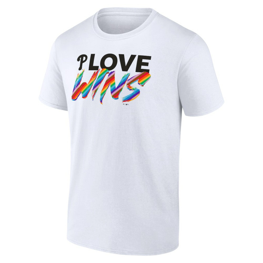 Philadelphia Phillies Love Wins T-Shirt - White