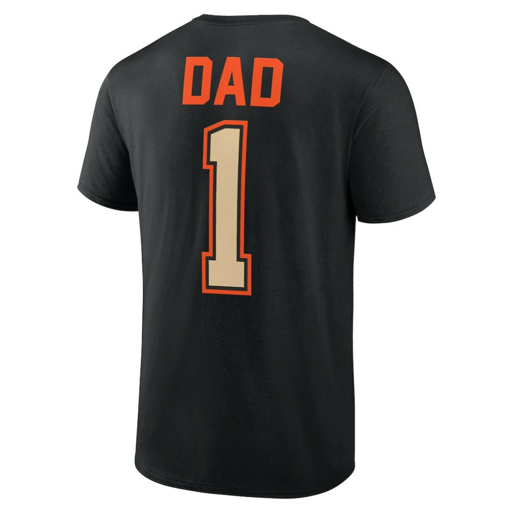 San Francisco Giants Father's Day #1 Dad T-Shirt - Black